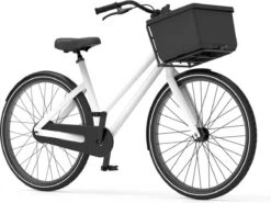 Fietsmand+Kliksysteem+Slot Voor Bagagedrager En Voordrager The Basky Basket Design Zwart -BASIL Verkoop 1200x898 8