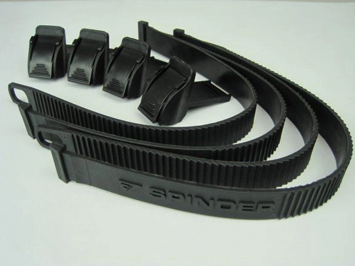 Spinder / Pro User Wielriempje Met Gesp 4 Stuks 1 Spinder / Pro User Wielriempje Met Gesp 4 Stuks