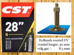 Cst Binnenband 28 X 1.50/2.35 Inch (40/60-622/635) Dv 40 Mm -BASIL Verkoop 1200x900 59