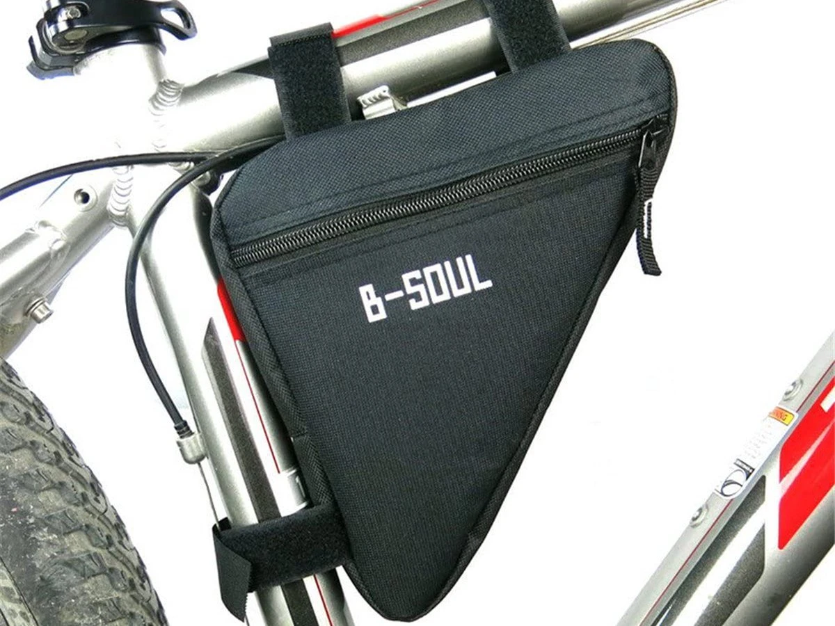 Merkloos Fiets Frame Tas - Driehoek Opbergtas - Frametas Racefiets - Fietstas Stuur / Zadel - Wielrennen - Fietsframe Opbergtas - Waterproof 2 Merkloos Fiets Frame Tas - Driehoek Opbergtas - Frametas Racefiets - Fietstas Stuur / Zadel - Wielrennen - Fietsframe Opbergtas - Waterproof - Afbeelding 2