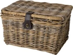 Fastrider Sera Rotan Fietsmand - Naturel - 26L - Handgemaakt - Met Klep -BASIL Verkoop 1200x904 4