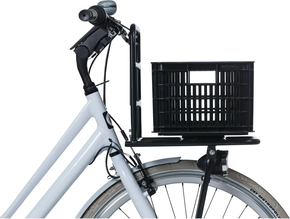 Basil Fietskrat S - Small - 17.5 Liter - Zwart 5 Basil Fietskrat S - Small - 17.5 Liter - Zwart - Afbeelding 5