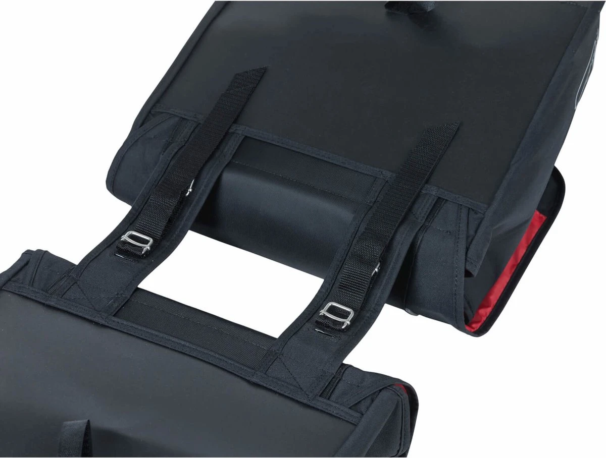 Basil Sport Design Dubbele Fietstas - Grijs - 32 Liter 8 Basil Sport Design Dubbele Fietstas - Grijs - 32 Liter - Afbeelding 8