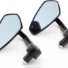 Bar End Spiegels - Spiegels Voor Motoren/Scooter - Set Van 2 - Zwart