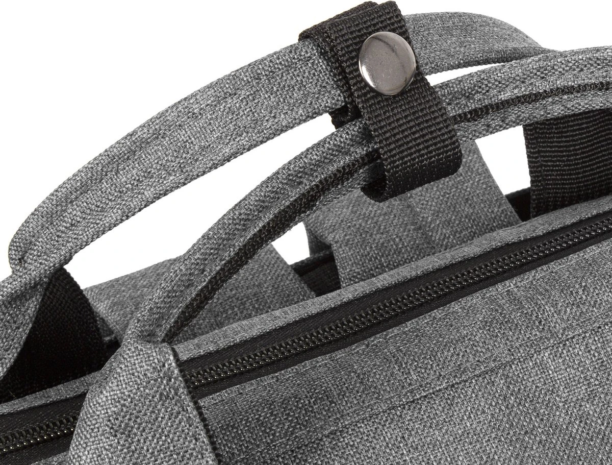 Drops - 2 Shopper - Backpack - Fietstas - Gepack - Grijs - Antracite 3 Drops - 2 Shopper - Backpack - Fietstas - Gepack - Grijs - Antracite - Afbeelding 3