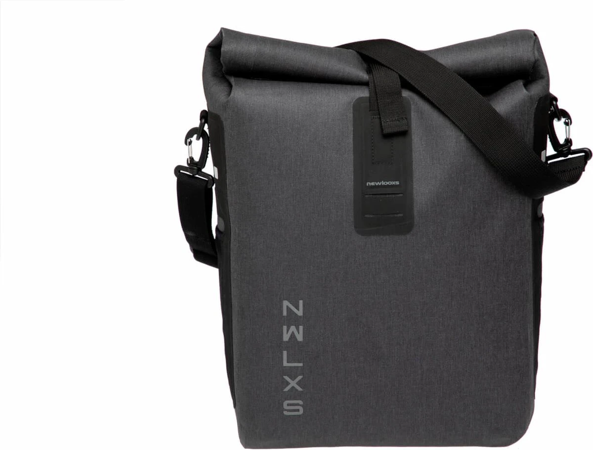 New Looxs Varo Single Enkele Fietstas - 100% Waterdicht - Afneembaar - 20 Liter - Grijs 10 New Looxs Varo Single Enkele Fietstas - 100% Waterdicht - Afneembaar - 20 Liter - Grijs - Afbeelding 10