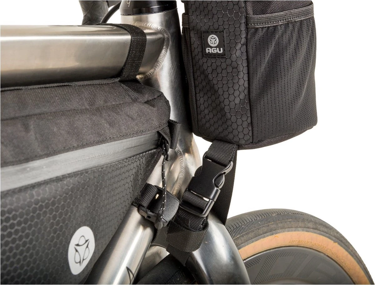 AGU Snack-Pack Venture Frametas Zwart - 1L - Bikepacking 9 AGU Snack-Pack Venture Frametas Zwart - 1L - Bikepacking - Afbeelding 9