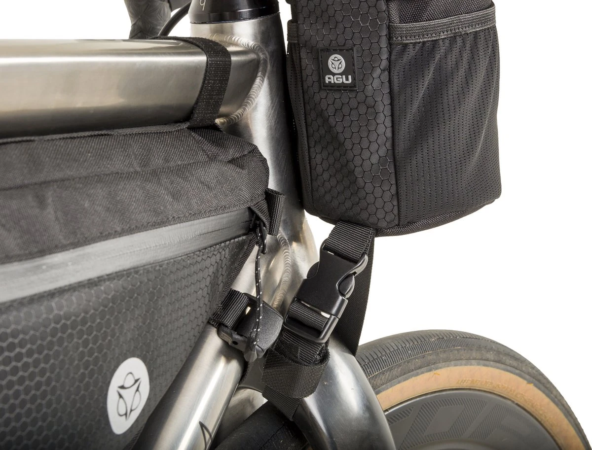 AGU Snack-Pack Venture Frametas Zwart - 1L - Bikepacking 7 AGU Snack-Pack Venture Frametas Zwart - 1L - Bikepacking - Afbeelding 7