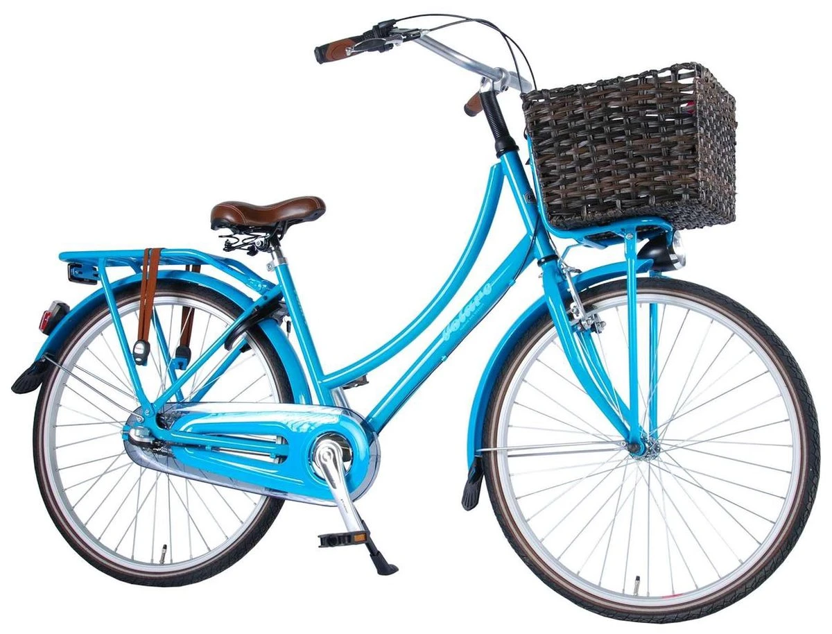 Volare Grote Gevlochten Fietsmand 5 Volare Grote Gevlochten Fietsmand - Afbeelding 5