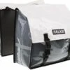 Falkx Dubbele Fietstas Wit / Grijs - 40 L - Bisonyl - Geschikt Voor E-bikes