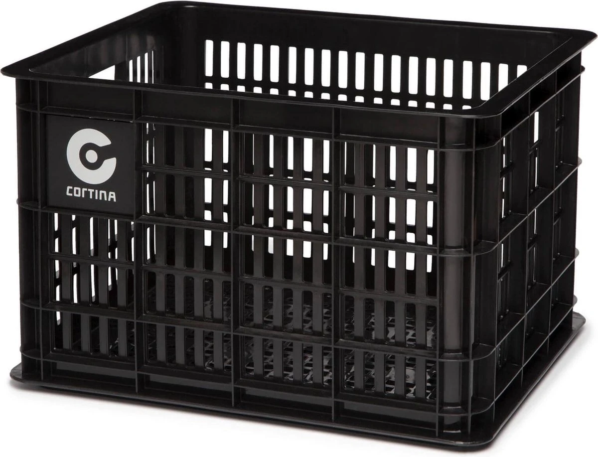 Cortina Dubai - Fietskrat - Zwart - 33 Liter 2 Cortina Dubai - Fietskrat - Zwart - 33 Liter - Afbeelding 2