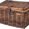 Basil Denton Fietsmand L - Voor - Rotan - Bruin - Large -BASIL Verkoop 1200x924 6