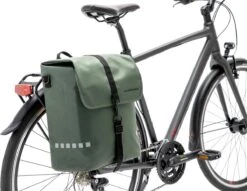 New Looxs Odense Single Enkele Fietstas - Afneembaar - 17,5 Liter - Groen -BASIL Verkoop 1200x927 2