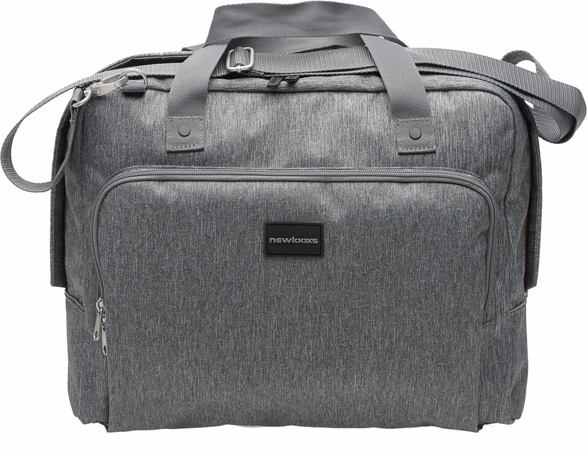 New Looxs Nova Postino Enkele Fietstas - Afneembaar - 15 Inch Laptopvak - 18 Liter - Zwart 9 New Looxs Nova Postino Enkele Fietstas - Afneembaar - 15 Inch Laptopvak - 18 Liter - Zwart - Afbeelding 9