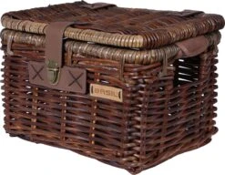 Basil Denton Fietsmand M - Voor - Rotan - Bruin - Medium -BASIL Verkoop 1200x931 8