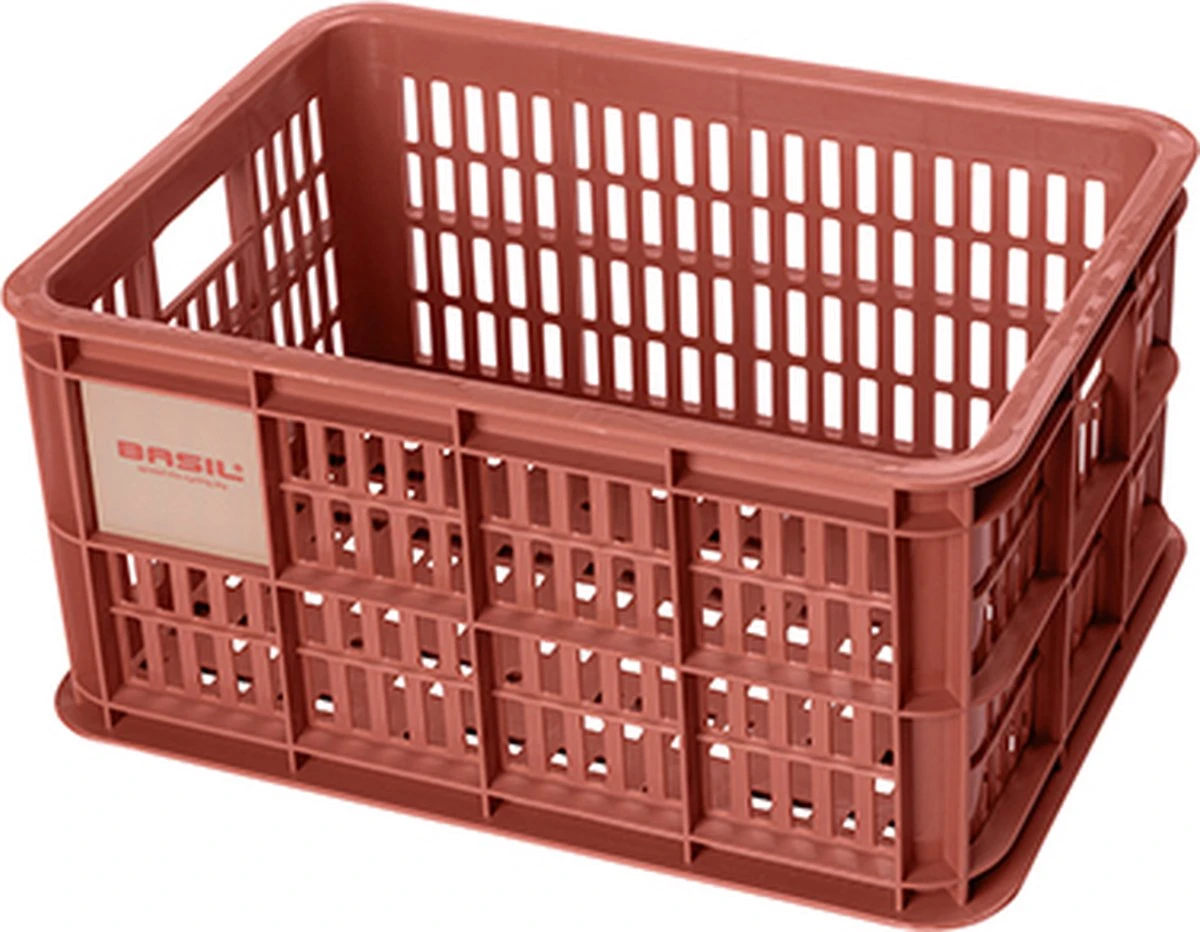 Basil Fietskrat S - Klein - 17.5 Liter - Rood 1 Basil Fietskrat S - Klein - 17.5 Liter - Rood