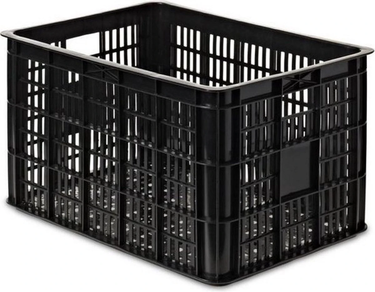 Lastpak Fietskrat Groot - Zwart - 46 L 1 Lastpak Fietskrat Groot - Zwart - 46 L