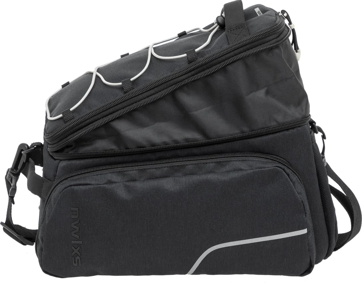 New Looxs Sports Trunk Bag Bagagedragertas MIK - 31 Liter - Zwart 11 New Looxs Sports Trunk Bag Bagagedragertas MIK - 31 Liter - Zwart - Afbeelding 11
