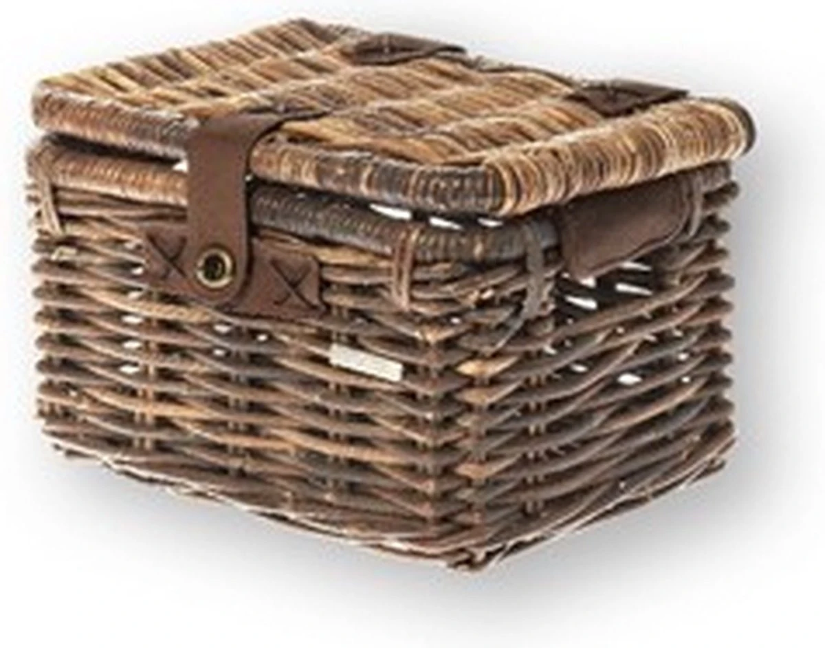 Basil Dalton Fietsmand - Voor - Rotan - Bruin 3 Basil Dalton Fietsmand - Voor - Rotan - Bruin - Afbeelding 3