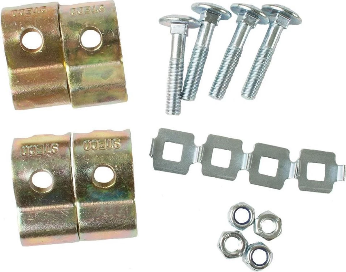 Steco Bagagedrager Verbreder Monkey-mee Staal - 31cm Breed - Zilver 2 Steco Bagagedrager Verbreder Monkey-mee Staal - 31cm Breed - Zilver - Afbeelding 2