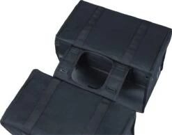 Basil Kavan Eco Classic 68L Dubbele Fietstas - 68 Liter - Zwart -BASIL Verkoop 1200x943