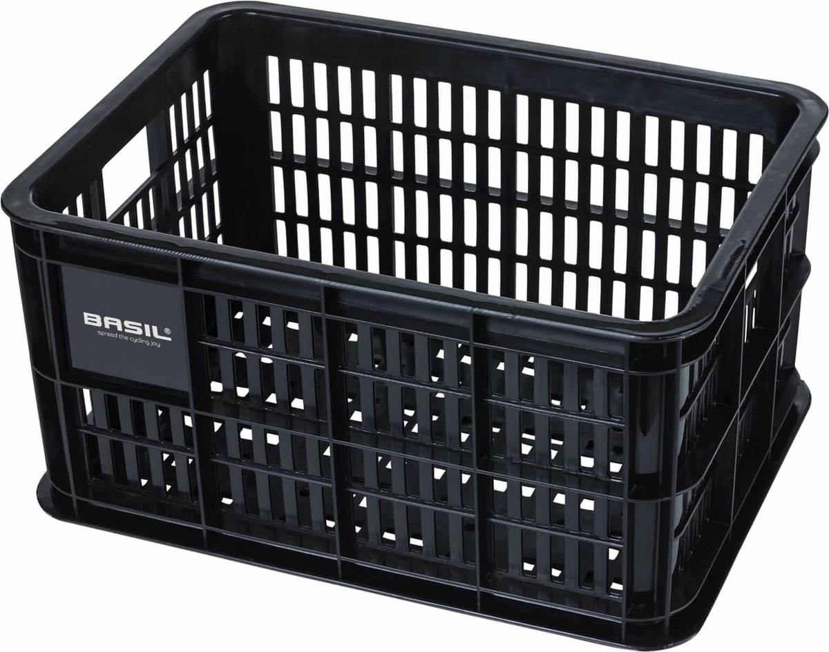 Basil Fietskrat S - Small - 17.5 Liter - Zwart 12 Basil Fietskrat S - Small - 17.5 Liter - Zwart - Afbeelding 12