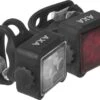 AXA Niteline 44R LED Fietslampjes Voor En Achter - Fietsverlichting USB Oplaadbaar
