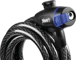 Kabelslot Fietsslot Supersterk| Krasvrije Kunststof Coating | Inclusief 2 Sleutels 180cm Lang -BASIL Verkoop 1200x947 2