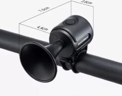 Rockbros Elektrische Fietshoorn - Fietsbellen - Fietstoeter - Zwart - Waterbestendig -BASIL Verkoop 1200x949 3