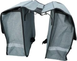 Dresco Dubbele Fietstas 36 Liter - Grijs -BASIL Verkoop 1200x950 2