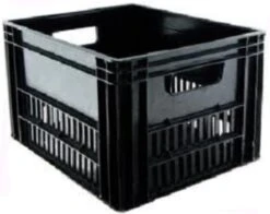 VWP Fietskrat - Kunststof - 40 Liter - Zwart -BASIL Verkoop 1200x954 3