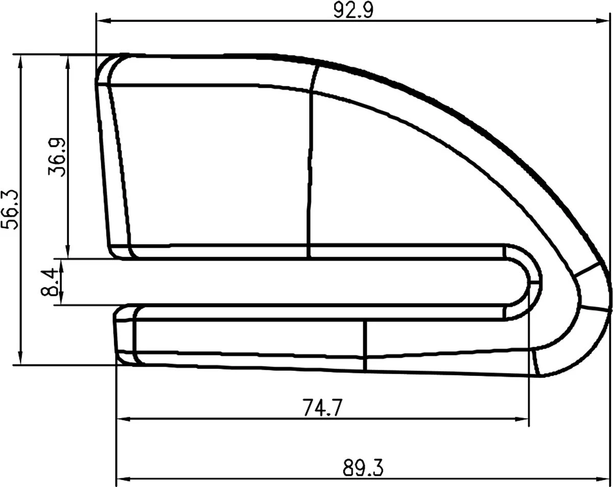 VINZ Pico Schijfremslot Alarm ART4 - Geel 5 VINZ Pico Schijfremslot Alarm ART4 - Geel - Afbeelding 5