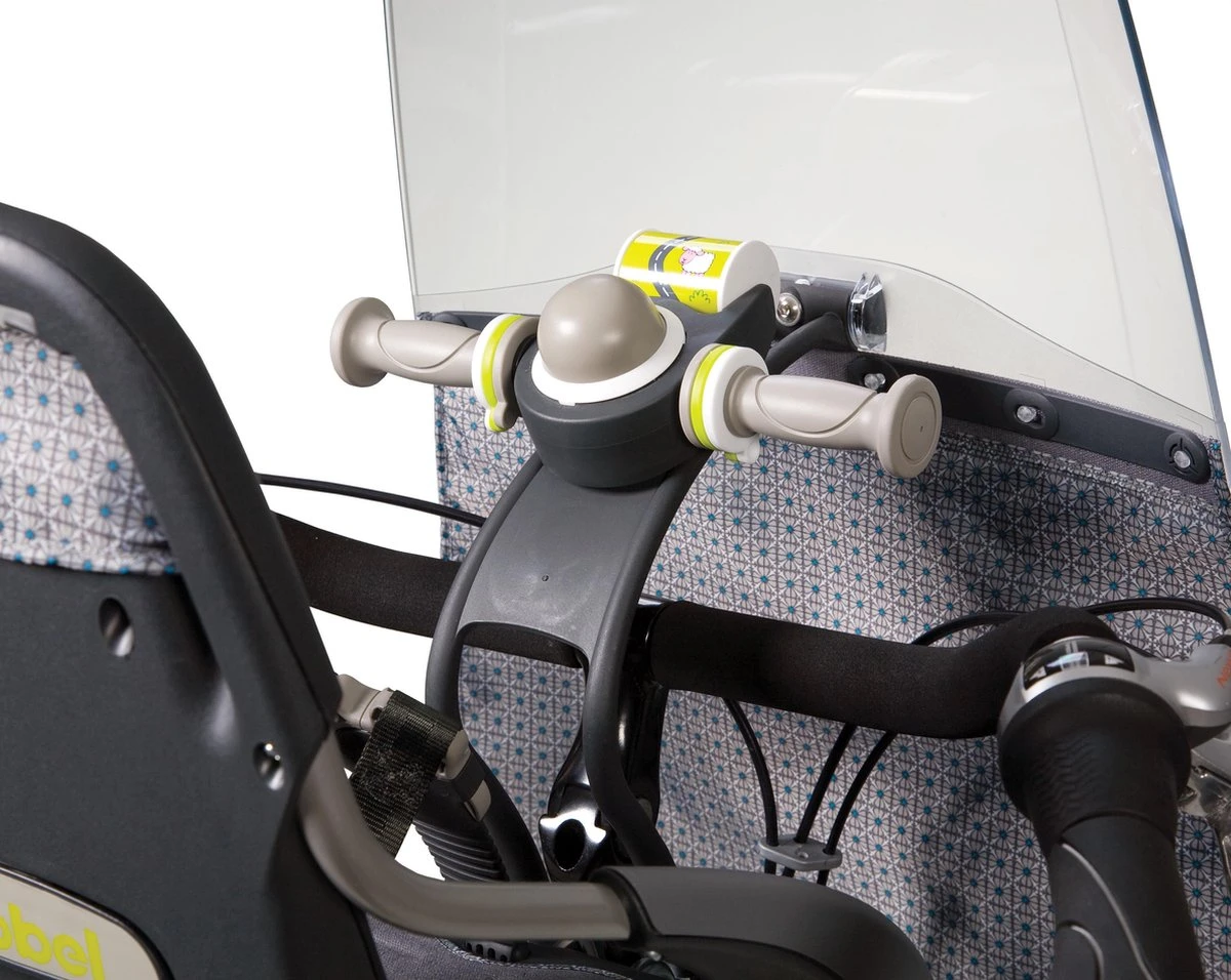 Duodeel Qibbel Toybar Met Grijze Handvatten - GRIJS 2 Duodeel Qibbel Toybar Met Grijze Handvatten - GRIJS - Afbeelding 2