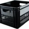 Kunststof Fietskrat 41 Liter Zwart -BASIL Verkoop 1200x960