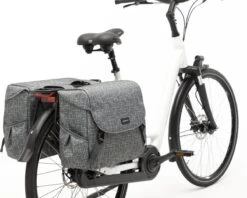 New Looxs Ivy Mondi Joy Dubbele Fietstas - 38 Liter - Grijs -BASIL Verkoop 1200x963 2