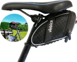 Vebics® Waterbestendige Zadeltas Fiets - Racefiets - Mountainbike - Universeel - Wielrennern Tas - MTB