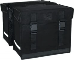 Fastrider Canvas 94 Dubbele Fietstas Zwart - 56L -BASIL Verkoop 1200x967 3