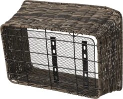 Fastrider Sverre - Achterdrager Fietsmand - Kunststof Riet - 30 Liter - Bruin -BASIL Verkoop 1200x967 6