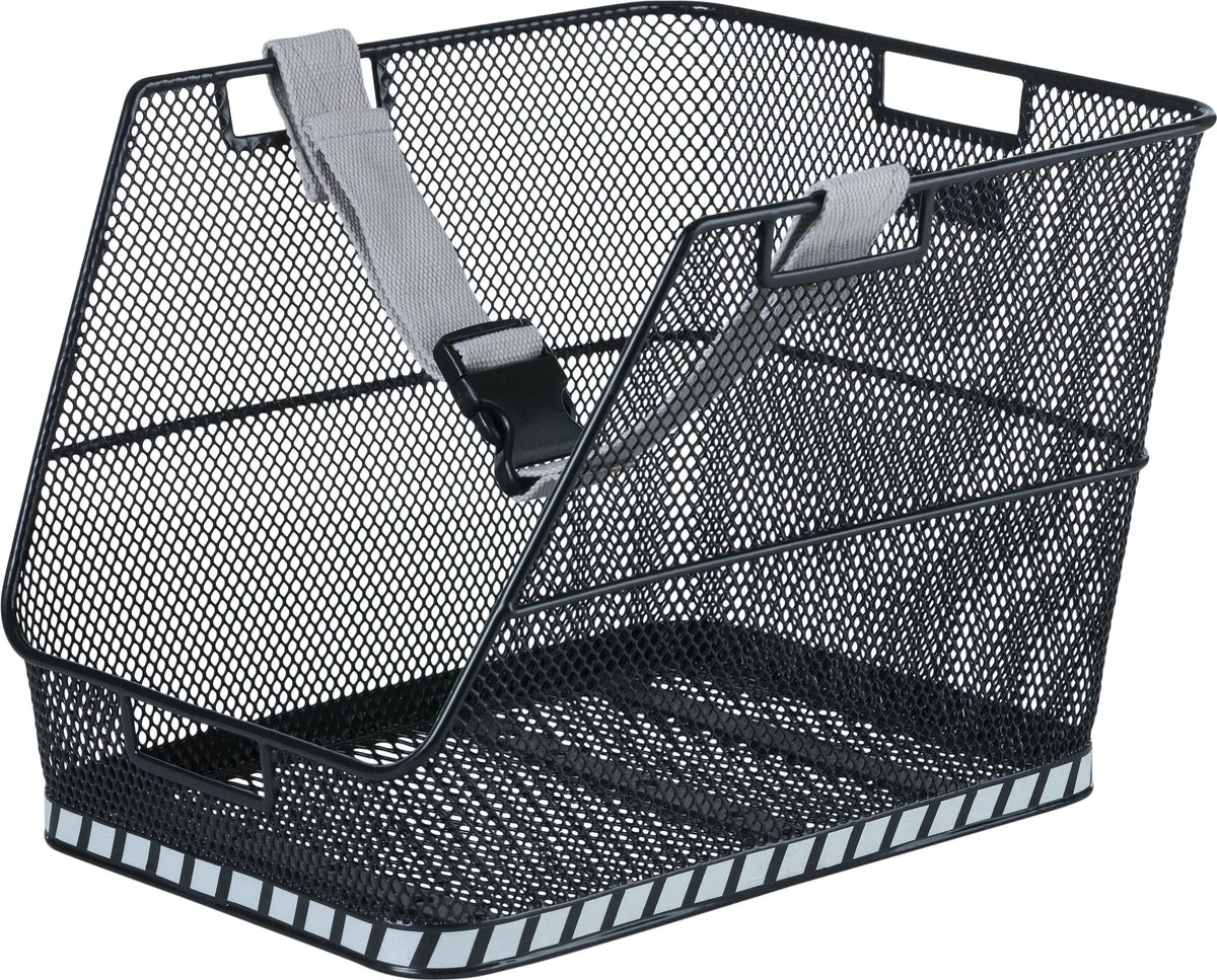 Basil Class Kinderfietsmand - Achter - Staal - Zwart 3 Basil Class Kinderfietsmand - Achter - Staal - Zwart - Afbeelding 3