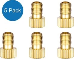 MMOBIEL 5 X Fietsventiel Presta Naar Schrader Adapter SV AV DV Dunlop Frans Ventiel -BASIL Verkoop 1200x967 9