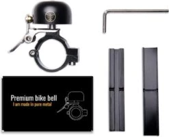 Fit Evolve® Premium Fietsbel - Messing - Fietsbel Racefiets - MTB - Zwart -BASIL Verkoop 1200x974 16