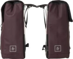 Fastrider Jaxx II Dubbele Fietstas Basics - Paars - 28L - Waterafstotend -BASIL Verkoop 1200x979