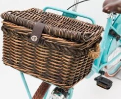 New Looxs Melbourne Medium Fietsmand Voordrager - 24 Liter - Rotan - Bruin -BASIL Verkoop 1200x981 5