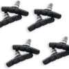 4 Set Universele Rubberen Fiets V Remblokken Set - 4 Paar – 8 Stuks – 70mm | Rubber Remblokjes | Fietsen Remblok | Remblokkenset | Remblokset Geschikt Voor Mountainbike, Stadsfiets, Vouwfiets En Tourfiets