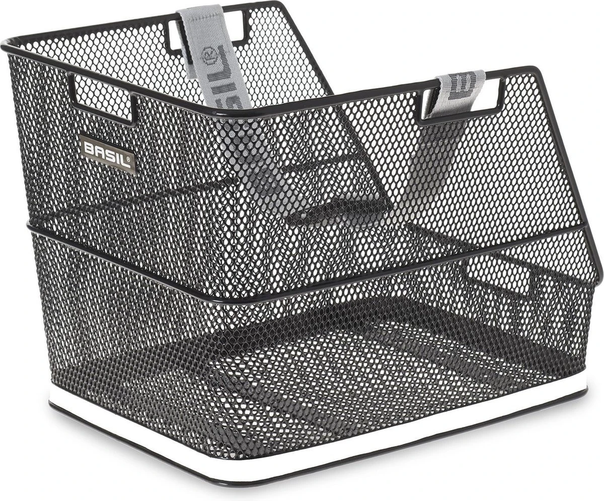 Basil Class Kinderfietsmand - Achter - Staal - Zwart 8 Basil Class Kinderfietsmand - Achter - Staal - Zwart - Afbeelding 8