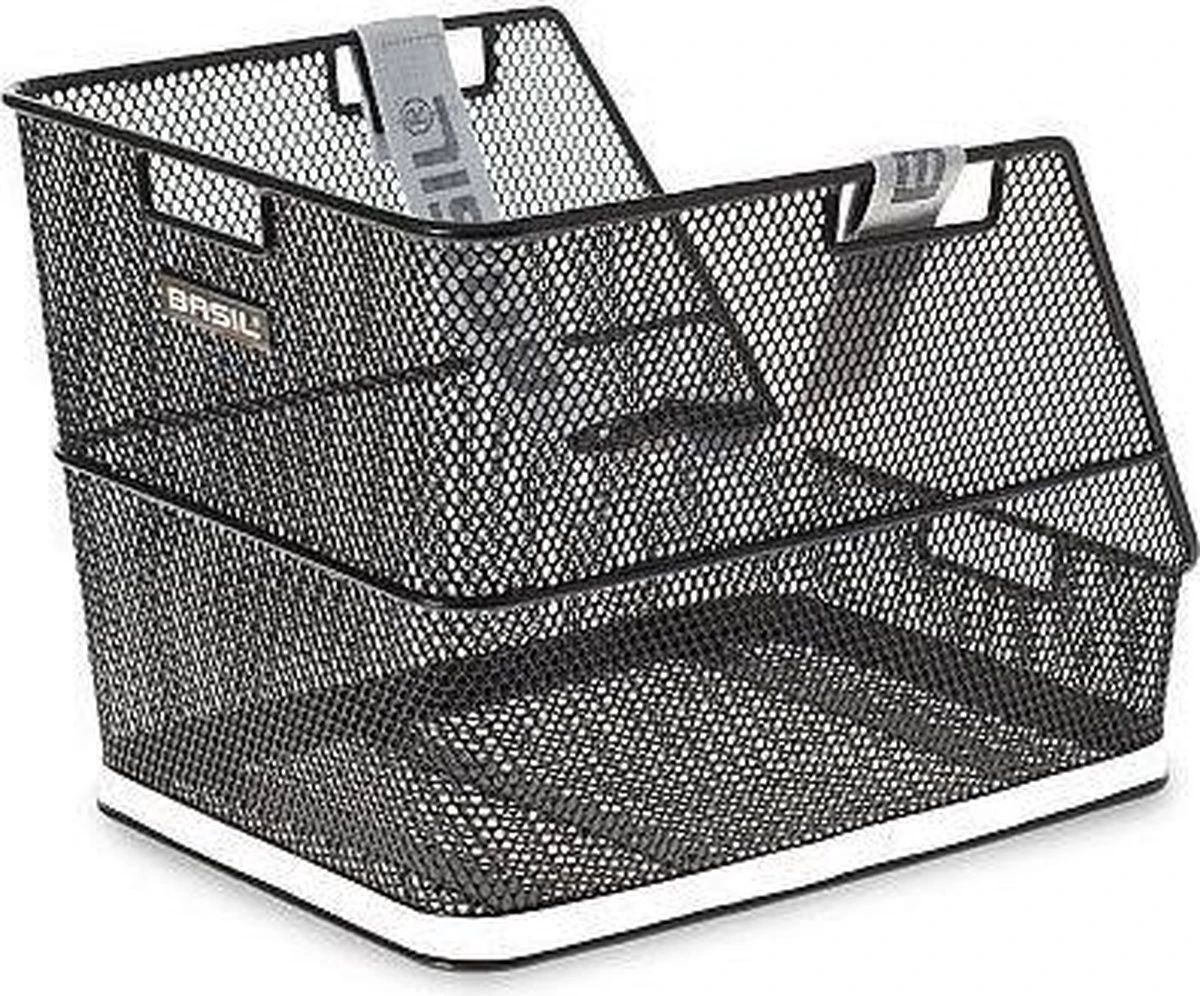 Basil Class Kinderfietsmand - Achter - Staal - Zwart 14 Basil Class Kinderfietsmand - Achter - Staal - Zwart - Afbeelding 14
