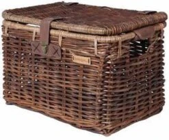 Basil Denton Fietsmand M - Voor - Rotan - Bruin - Medium -BASIL Verkoop 1200x997 7