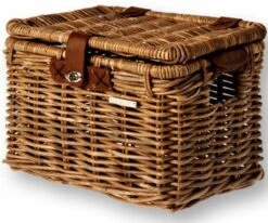Basil Denton Fietsmand M - Voor - Rotan - Bruin - Medium -BASIL Verkoop 1200x999 3