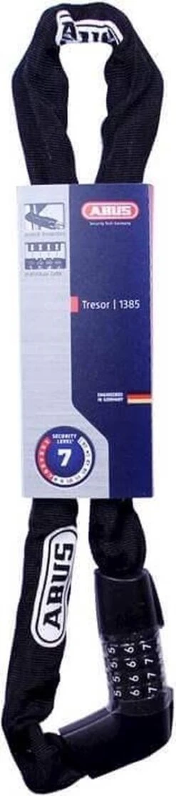Abus - Kettingslot - Tresor 1385/85 - Zwart -BASIL Verkoop 265x1200