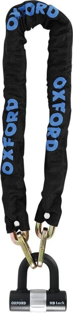 Oxford ART-3 HD 1,5 Meter Fiets En Scooter Kettingslot - ART 3 Gekeurd Sterk Kettingslot - Zwaar Uitgevoerd